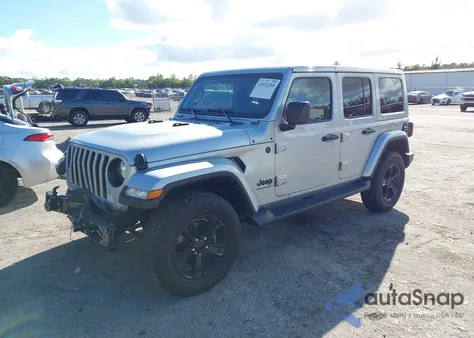2023 Jeep Wrangler 4-Door Sahara Altitude 4X4 from USA, damaged, VIN 1C4HJXENXPW665640